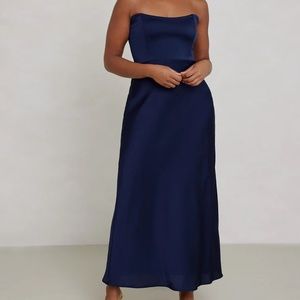 Park & Fifth Navy Blue Brodie Bridesmaid Dress
